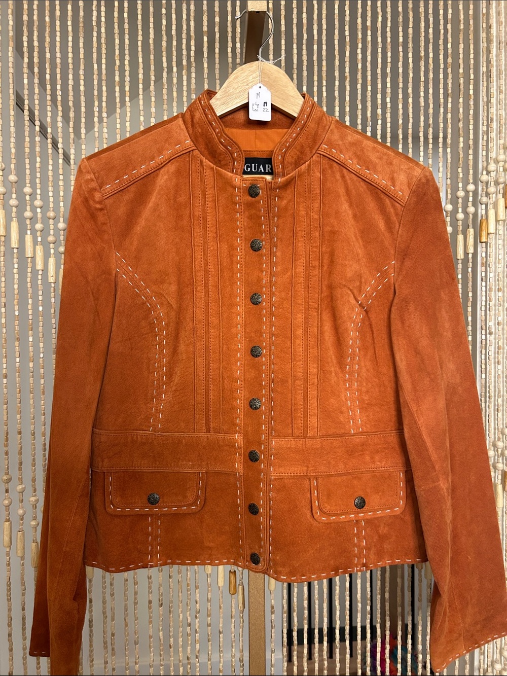 Saguaro SUEDE Leather Western Jacket Size M